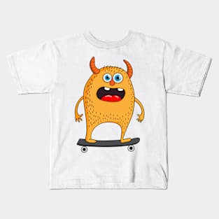 cute monster Kids T-Shirt